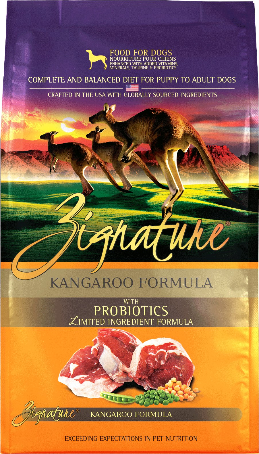 Zignature Original Kangaroo Formula with Probiotics