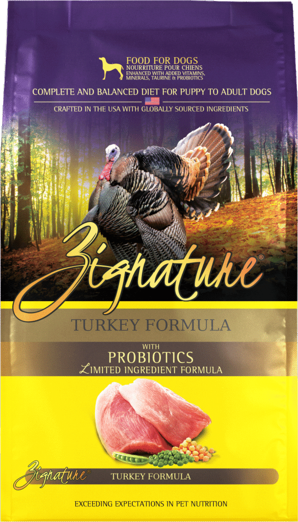 Zignature Original Turkey Formula with Probiotics