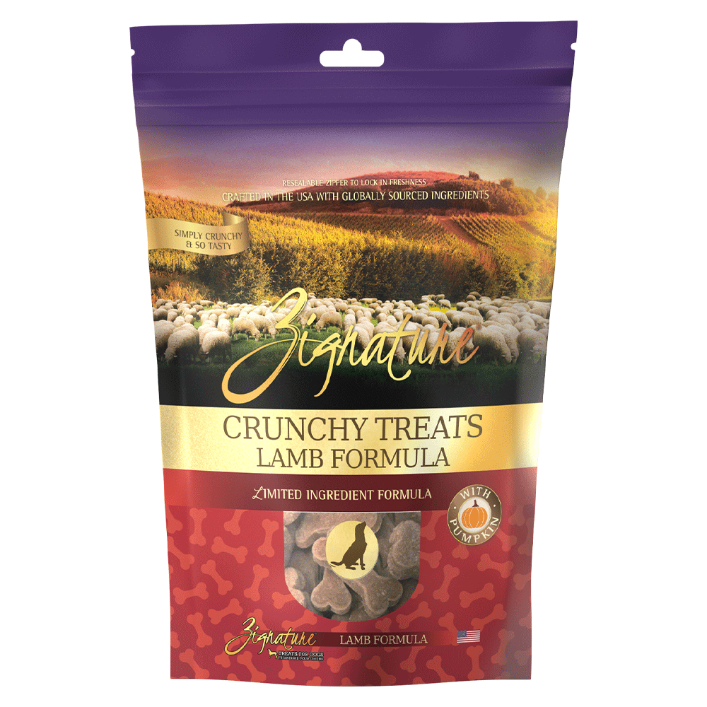 Zignature Crunchy Treats Lamb Formula