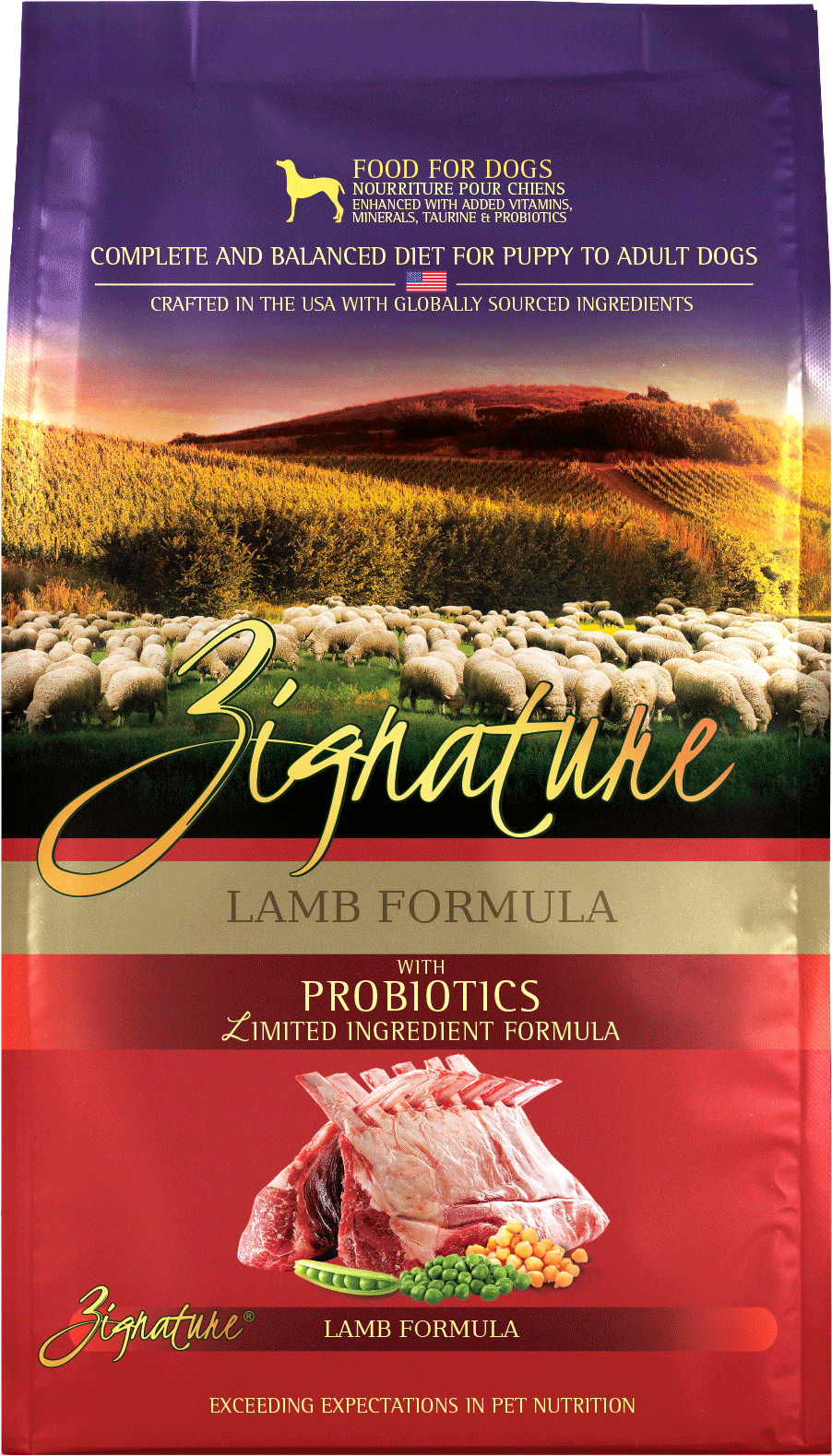 Zignature Original Lamb Formula with Probiotics