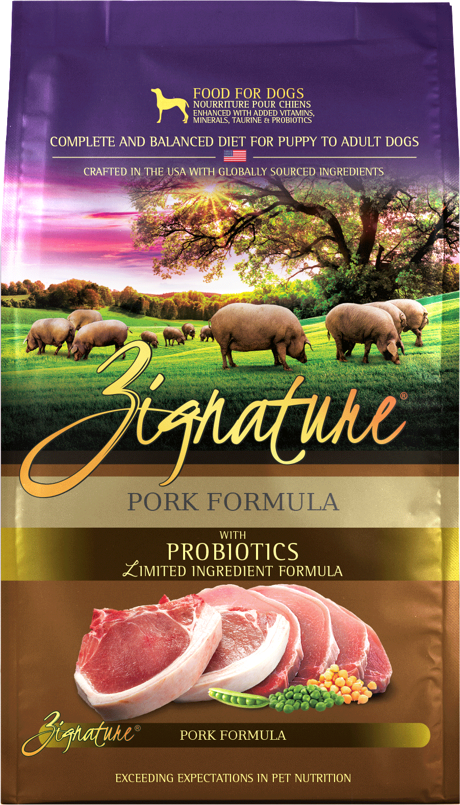 Zignature Original Pork Formula with Probiotics