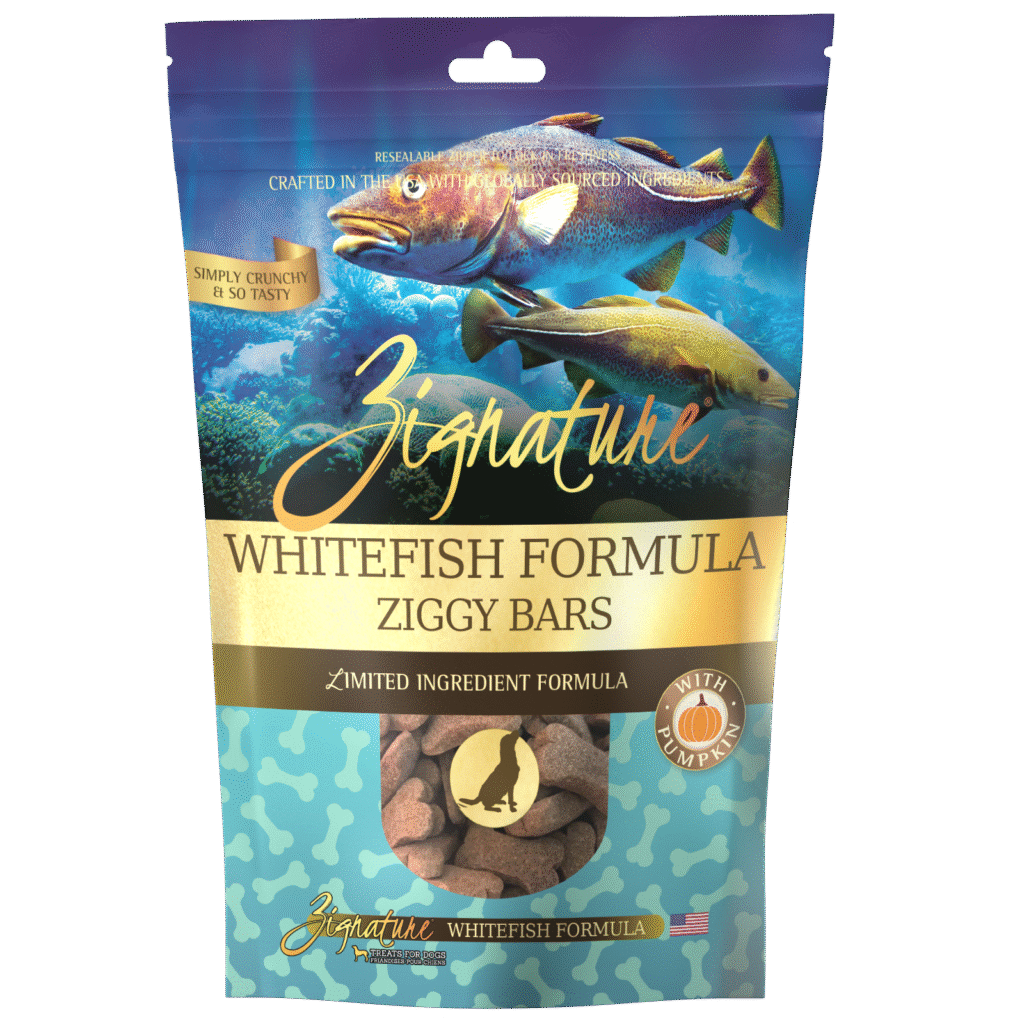 Zignature Ziggy Bars Whitefish Formula