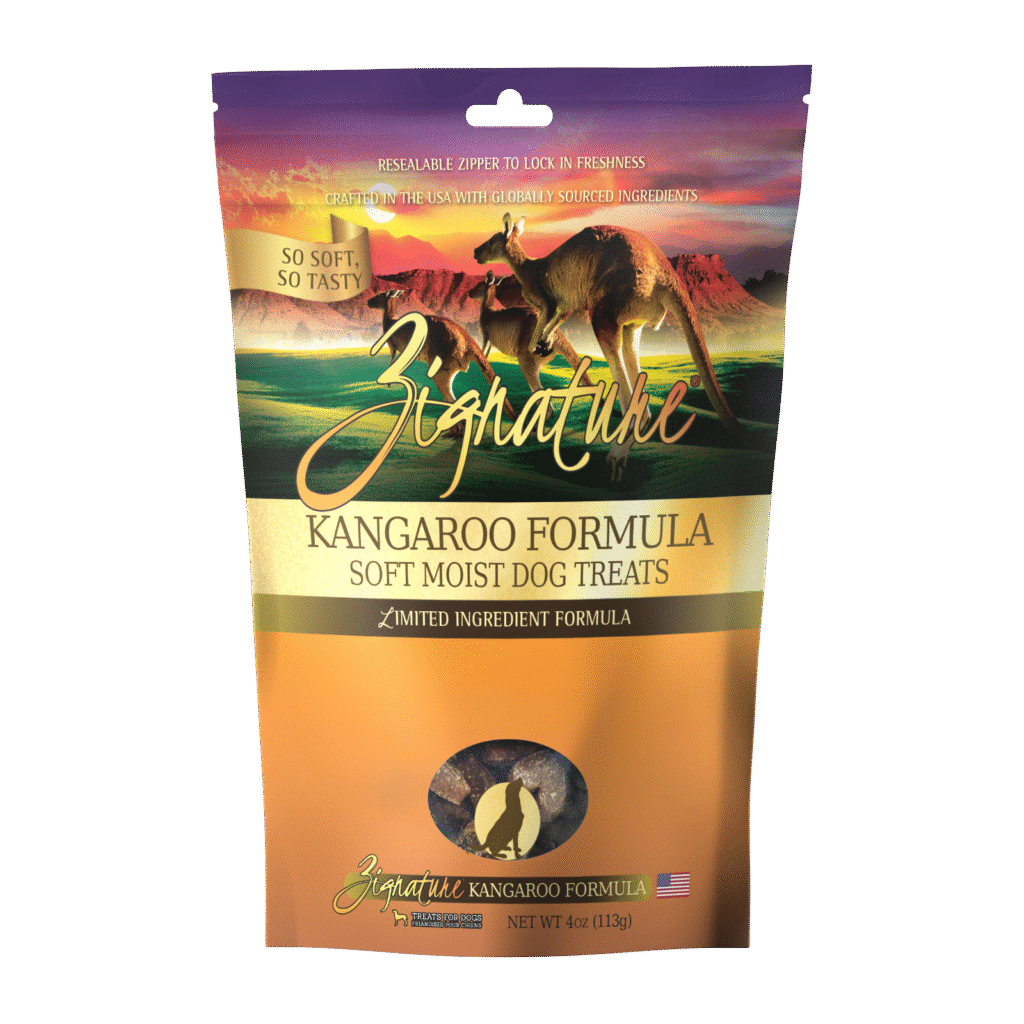 Zignature Soft Moist Dog Treats Kangaroo Formula