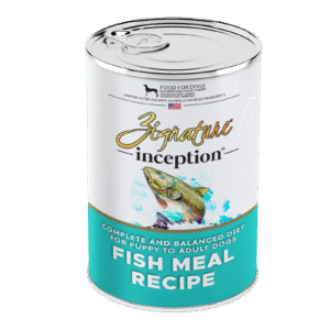 Zignature Inception Fish Meal Recipe Wet Food