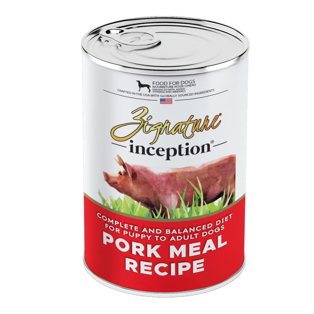 Zignature Inception Pork Meal Recipe Wet Food