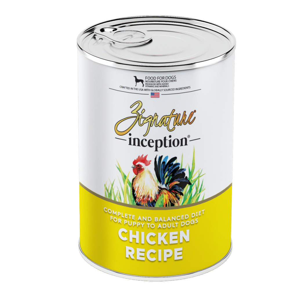 Zignature Inception Chicken Recipe Wet Food Can