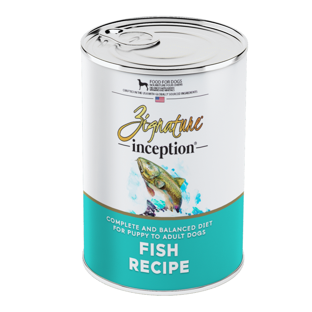 Zignature Inception Fish Recipe Wet Food Can