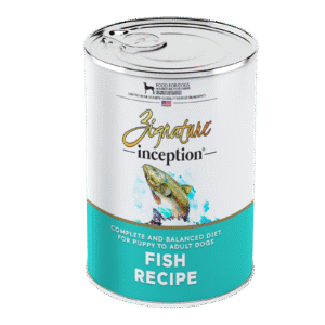 Zignature Inception Fish Recipe Wet Food Can