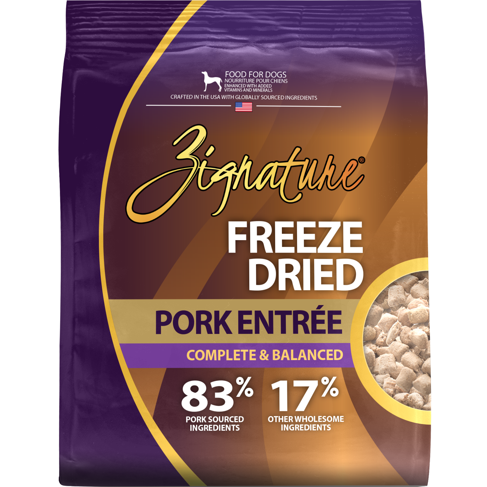 Freeze Dried Pork Entrée - Zignature