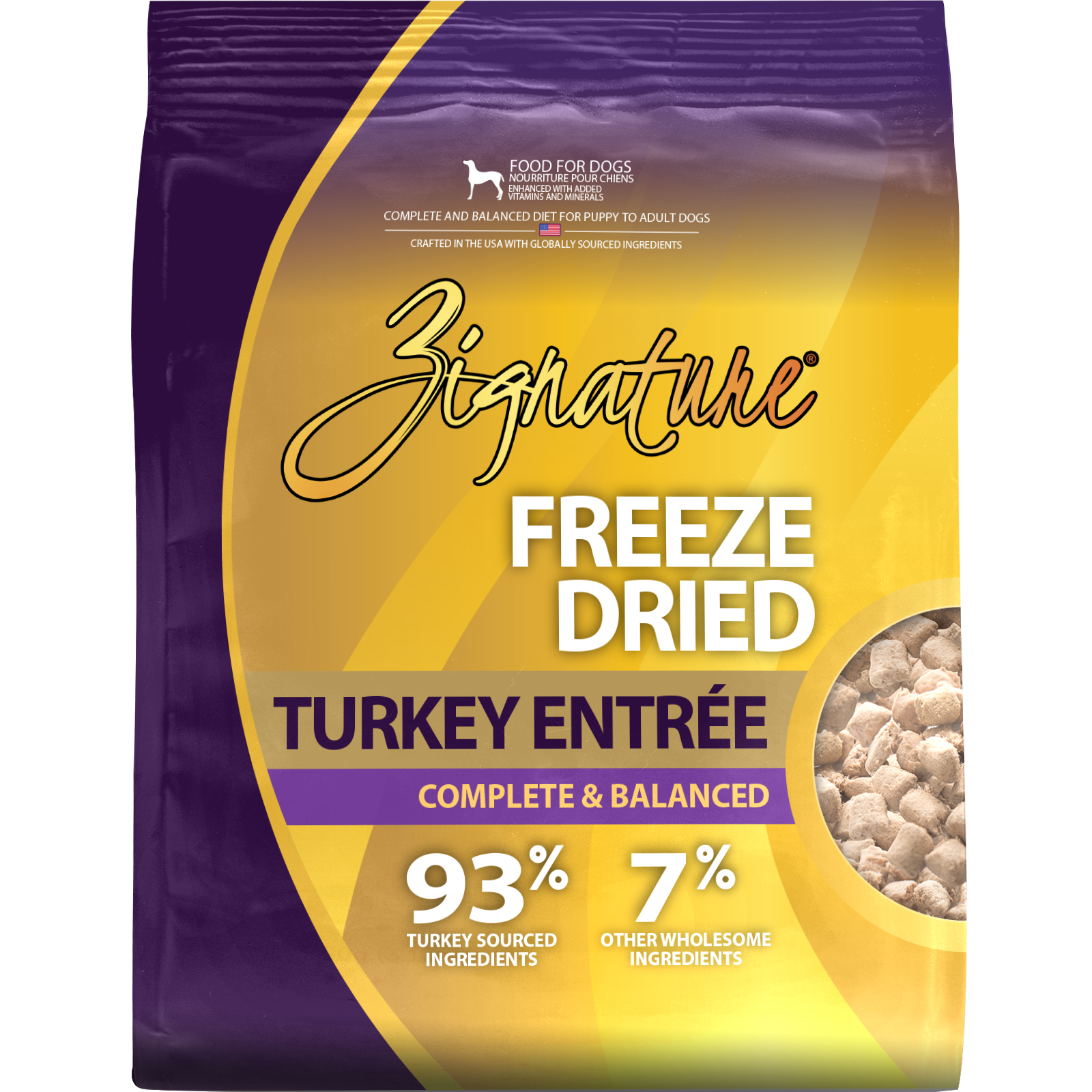 Freeze Dried Turkey Entrée - Zignature
