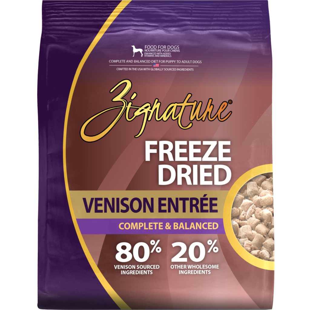 Zig Venison Freeze Dried 25oz Mockup Front