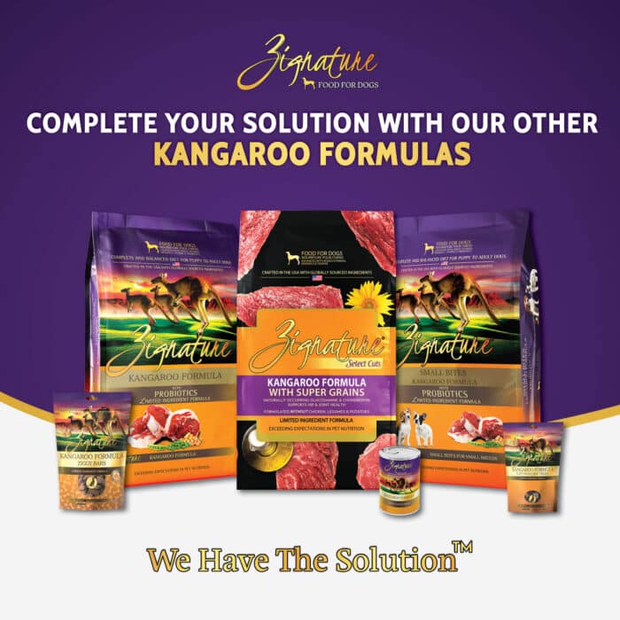 Zignature Select Cuts Kangaroo Formula Dog Food - Image 7